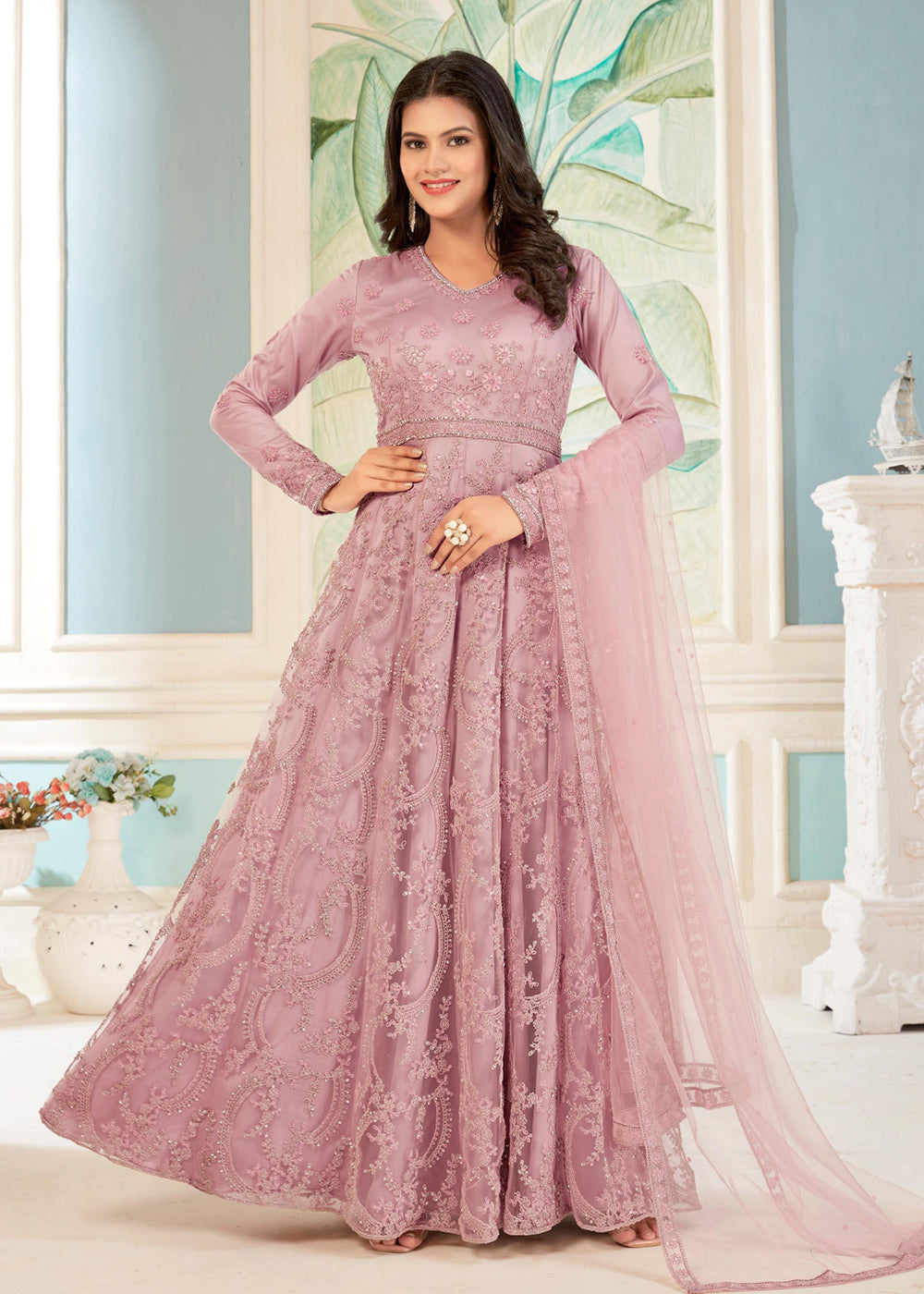 Embroidery Wedding Anarkali Suits Online Buy Wedding Wear Anarkali