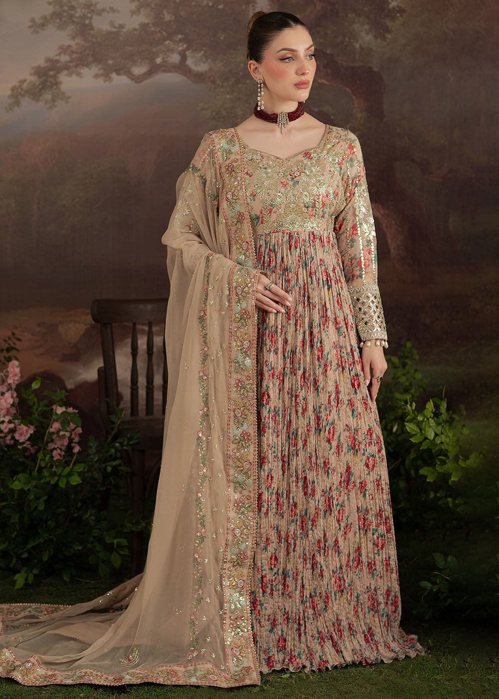 chinese dress ladies Buy Amaya Luxury Chiffon '25 by Nureh | AM-13