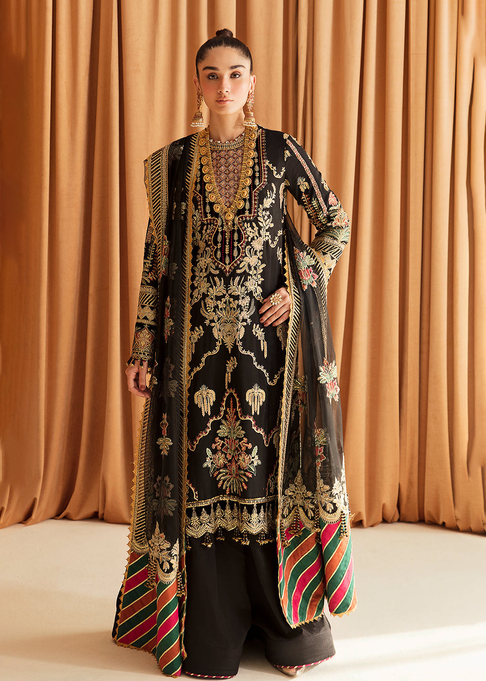 orange and black dress pakistani Pakistani Dress Burnt Orange Embroidered Dress Hand Embroidered Art Silk Pakistani Suit In Orange Jodhpuri Galax