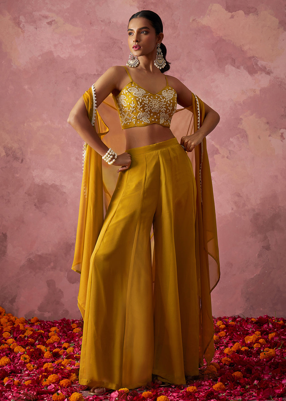 Yellow Indo Western Party Wear For Ladies Buy Party Wear Sharara Suit Yellow Indo Western Style Yellow Indo Western Party Wear For Ladies Buy Party Wear Sharara Suit Yellow Indo Western Style