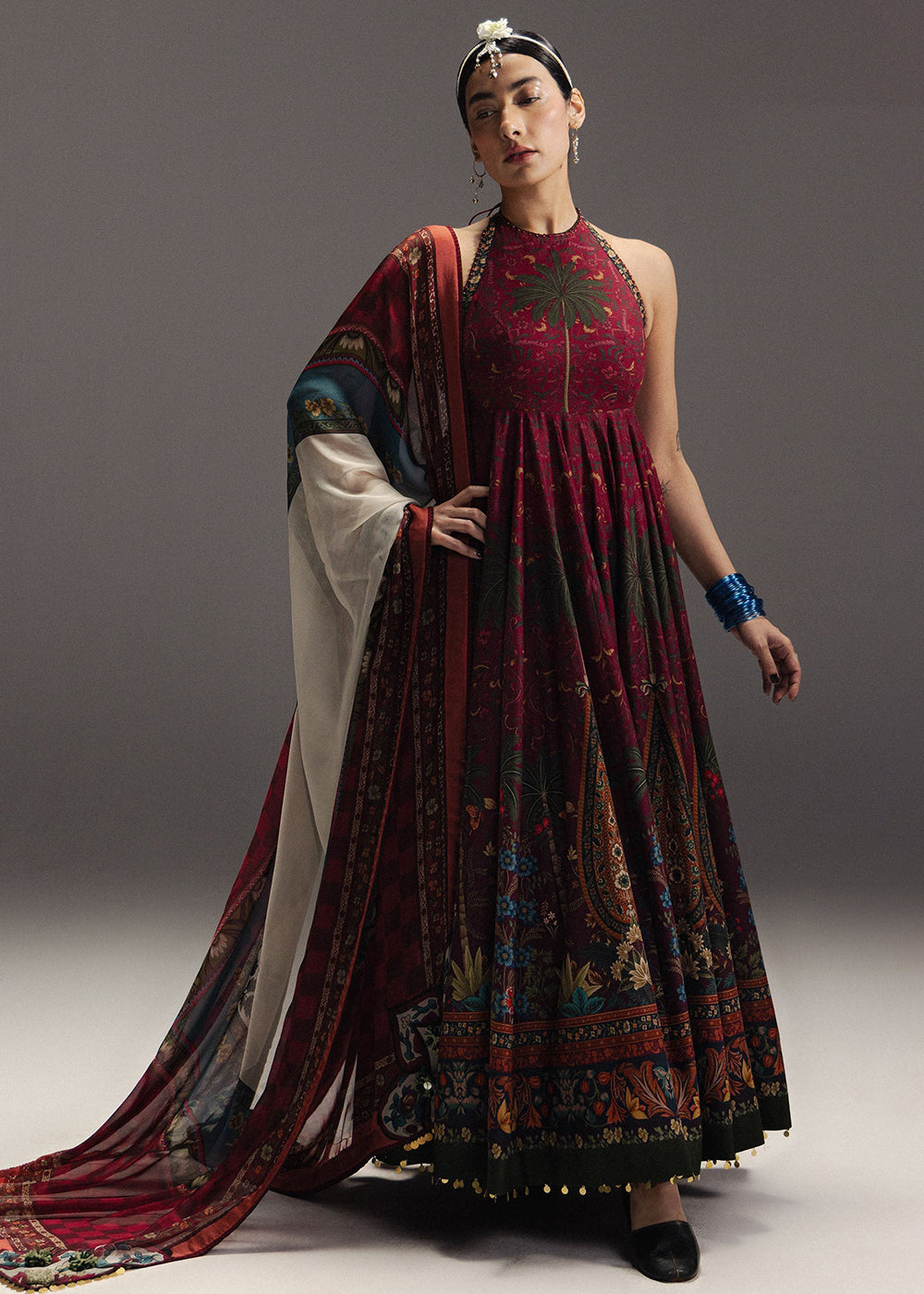 Buy Anarkali Lawn '26 by Zara ShahJahan | Firdaus-D6 in USA, Canada   Empress Clothing