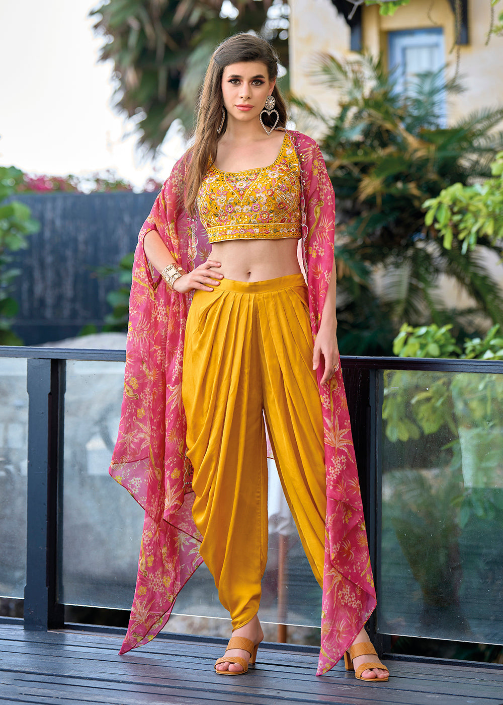 designer dhoti dress for women Women's Dhoti Design Kurti Dhoti Style Dupatta Dupatta Dhoti Style Kurti Dress Dhoti Salwar