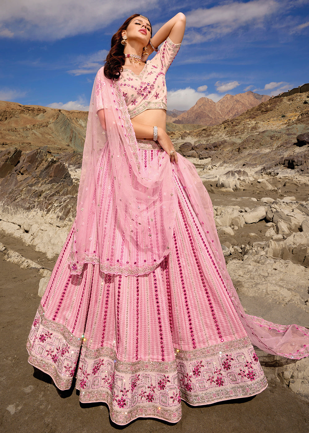 Buy Bridal Lehenga Choli in USA, UK, Canada & Worldwide – Empress Clothing