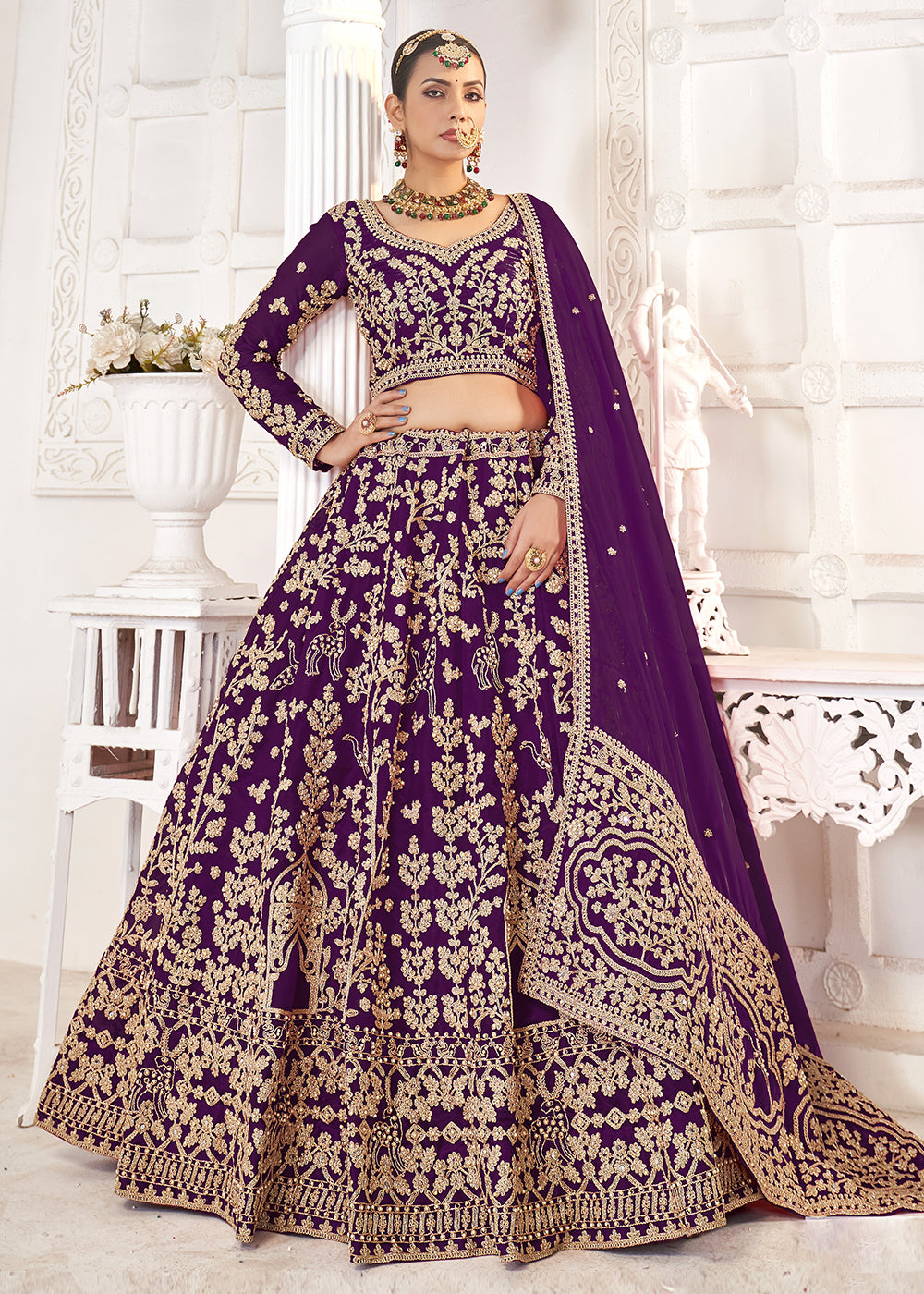 Buy Wedding Wear Lehengas