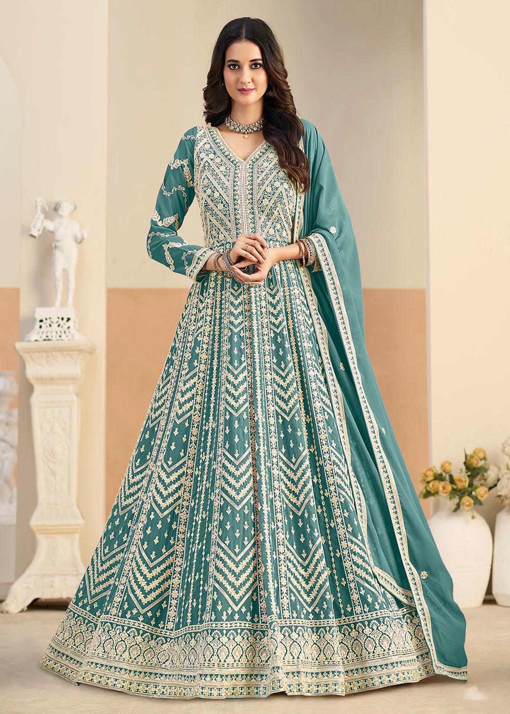 Georgette Anarkali