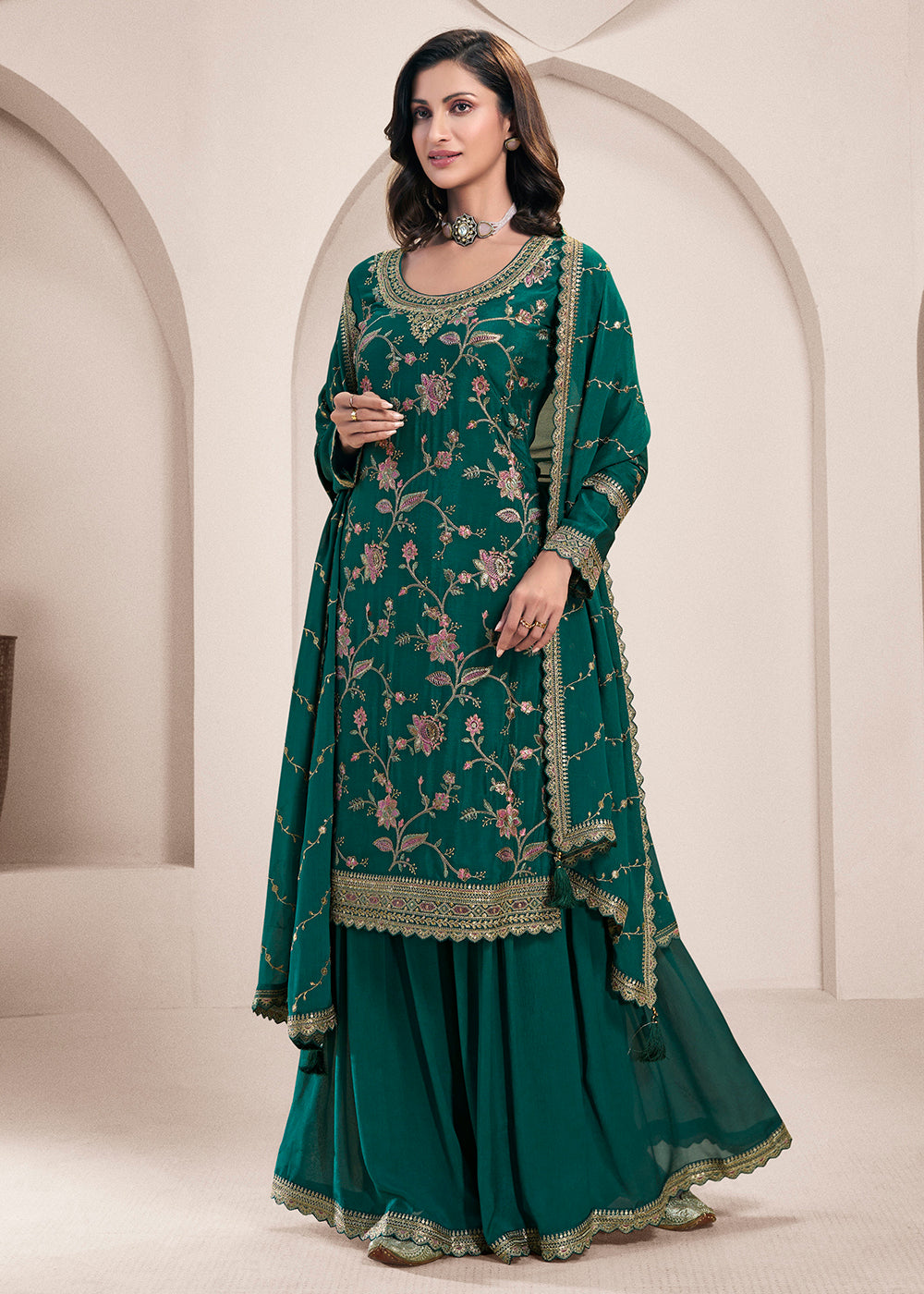 Wedding Festive Sharara Suit