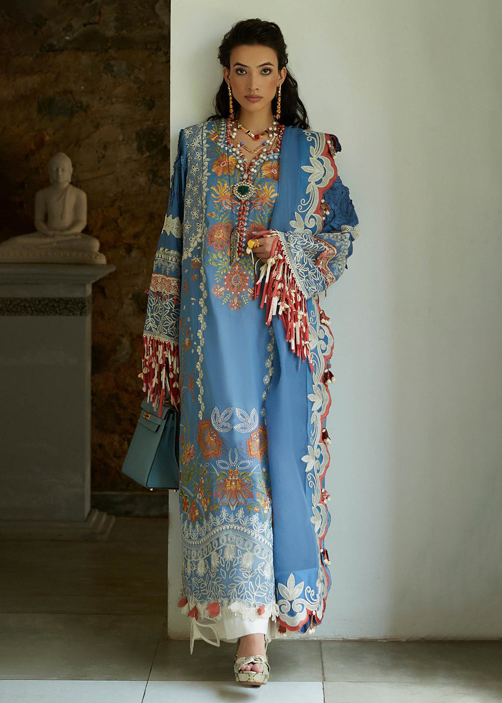 elan blue dress Elan Breezy Beauty Maxi Dress Blue