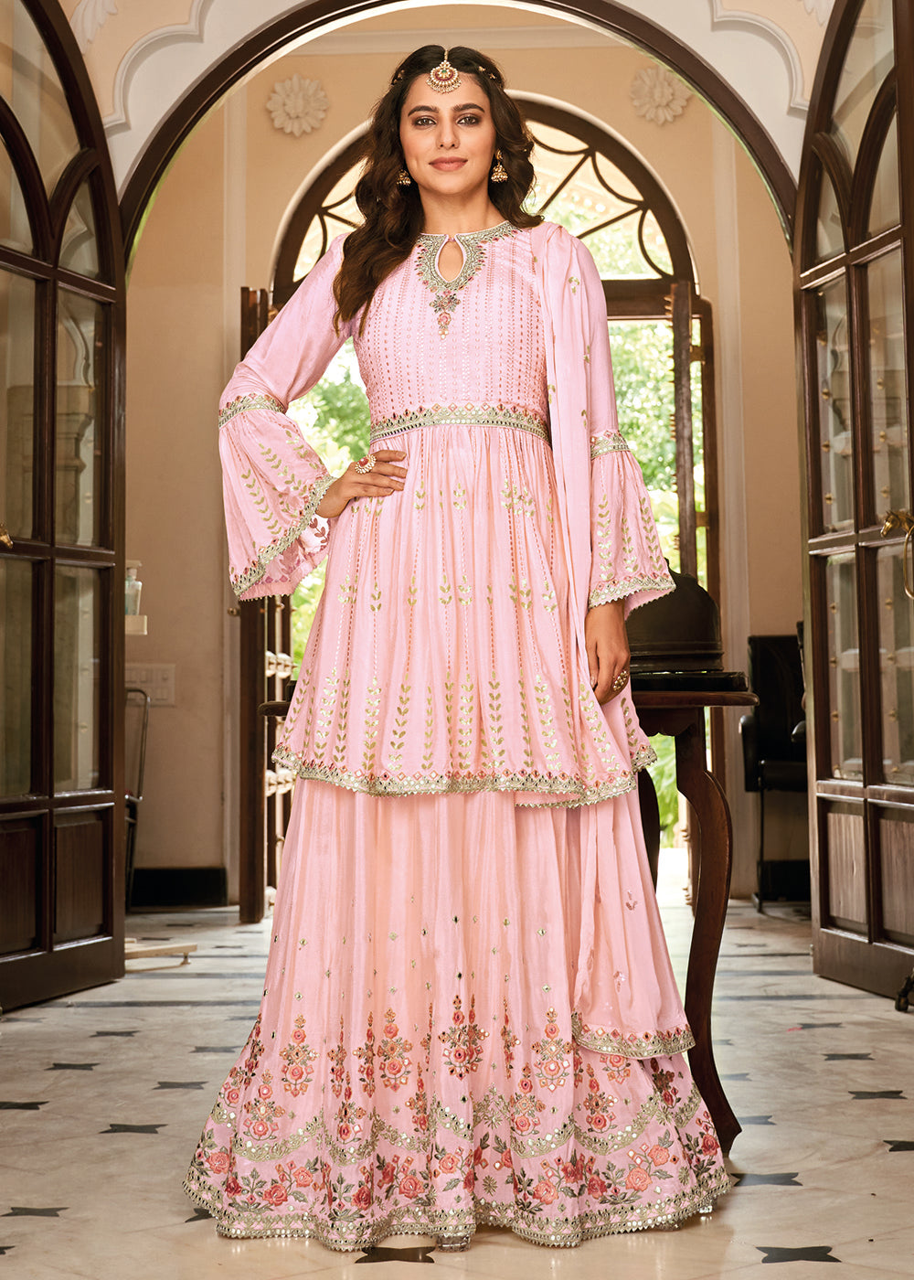 indian wedding dresses for fat ladies Weddings are fun, but they're also full of memories! And isn't fashion the same? I love making styling memorablethis Anarkali suit? It's actually upcycled from a saree that was