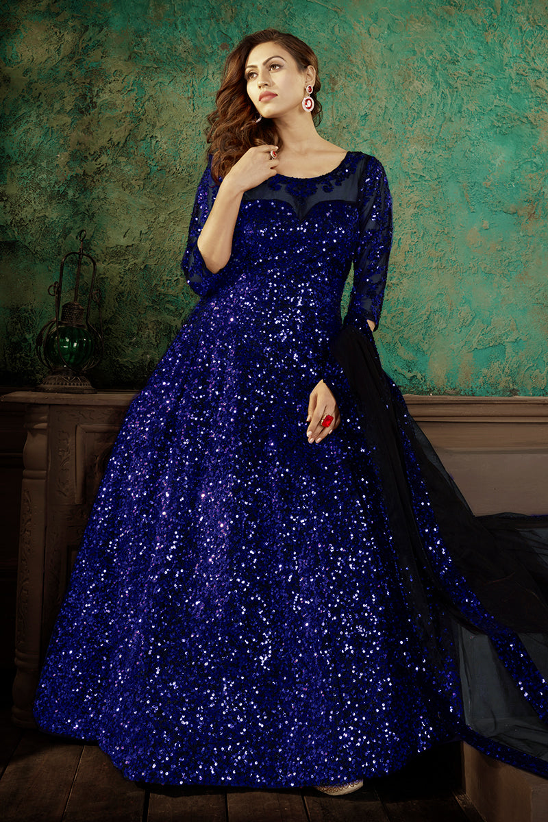 royal blue party wear dress for women Women royal blue red Sexy one-shoulder slant neck evening party fashion dress bowknot high waist plus size slim prom banquet dress for women