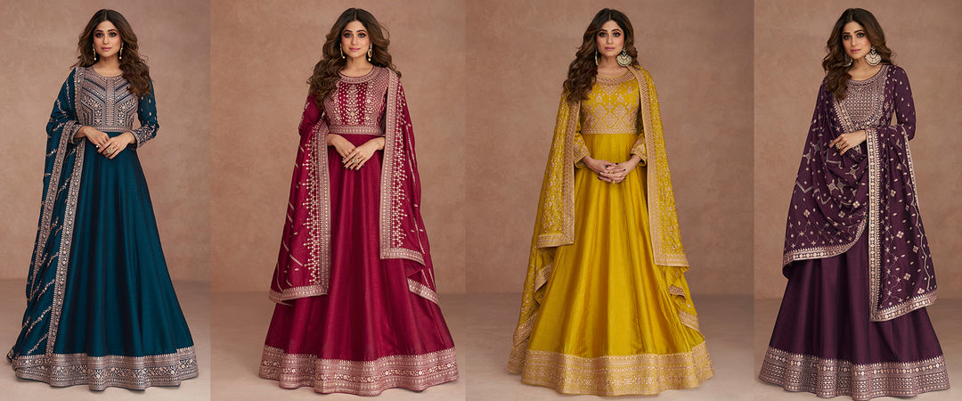 Where to buy Eid Wear Anarkali Dresses Online in USA, UK, Canada, France, Italy & Worldwide?