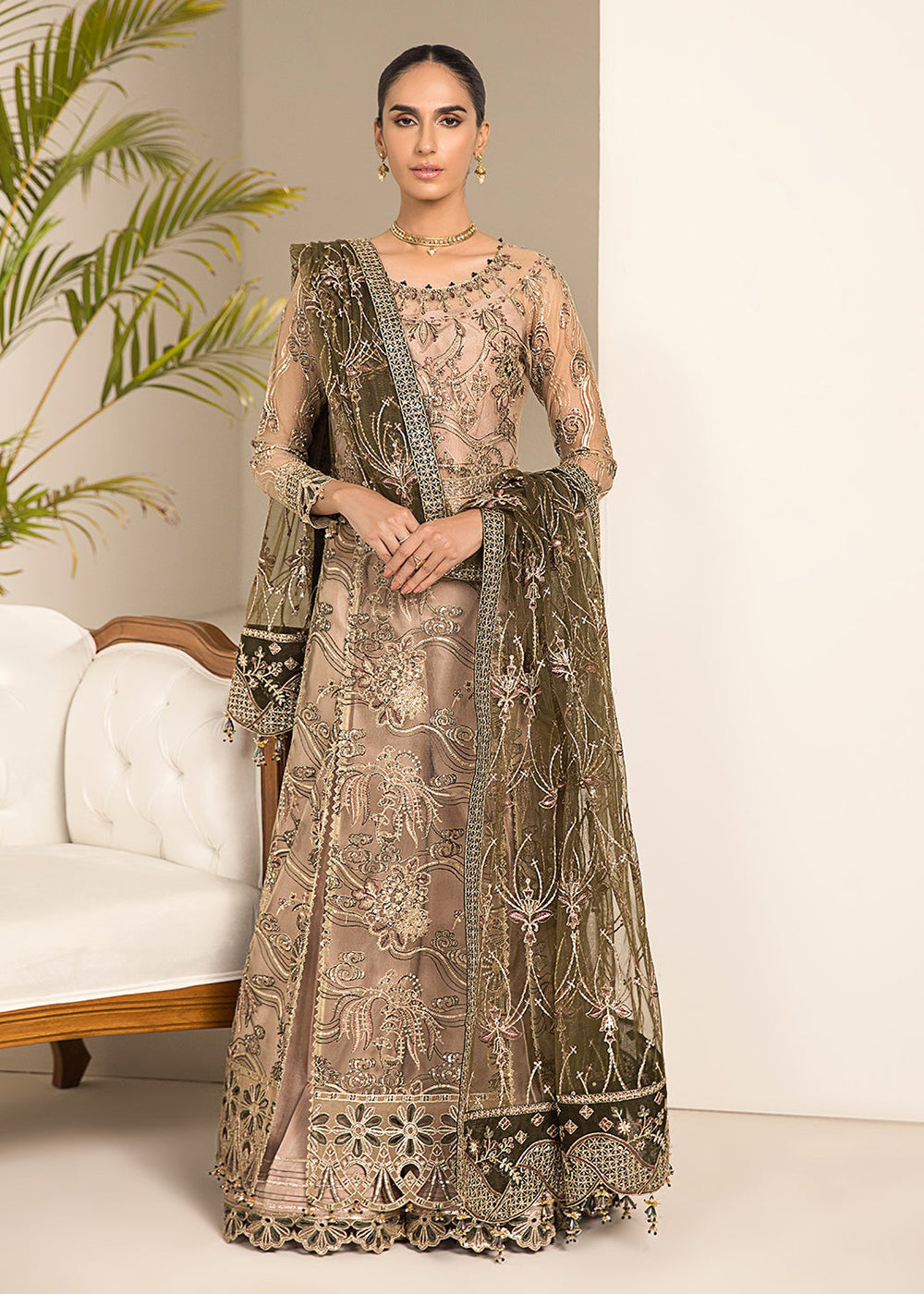 Shop Now Latest Design Wedding, Bridal & Party Wear Pakistani Sharara Suits Online in USA, UK, Canada & Worldwide at Empress Clothing. 