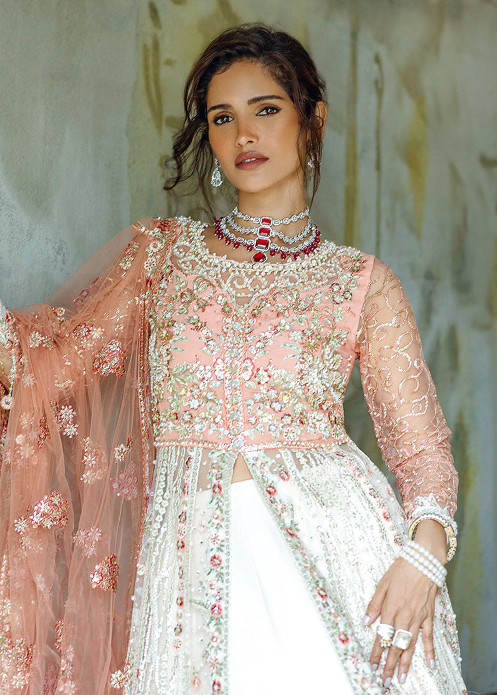 Buy Now Stardust Luxury Wedding Collection '24 by Mushq | Galaxy Gown Online at Empress Online in USA, UK, Canada & Worldwide at Empress Clothing.