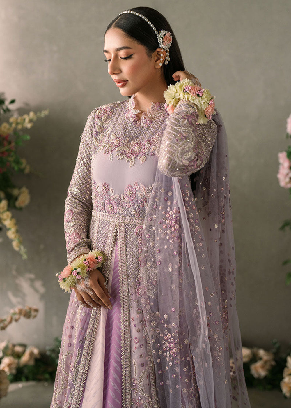 Buy Now Mastani Evening Luxury Chiffon '24 by Mushq | Alyana Online at Empress Online in USA, Italy, Canada & Worldwide at Empress Clothing. 