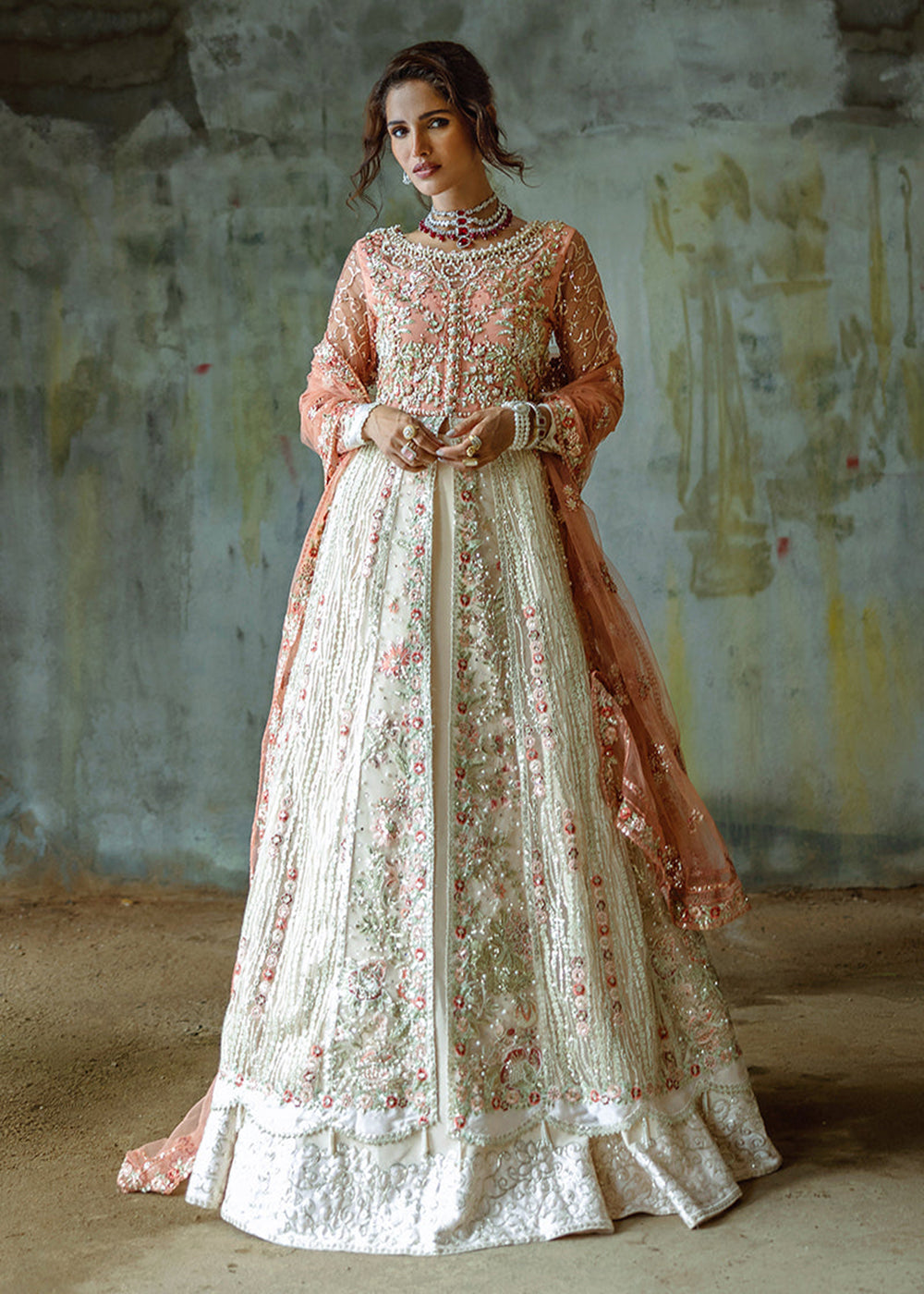 Online pakistani bridal lehenga sale online