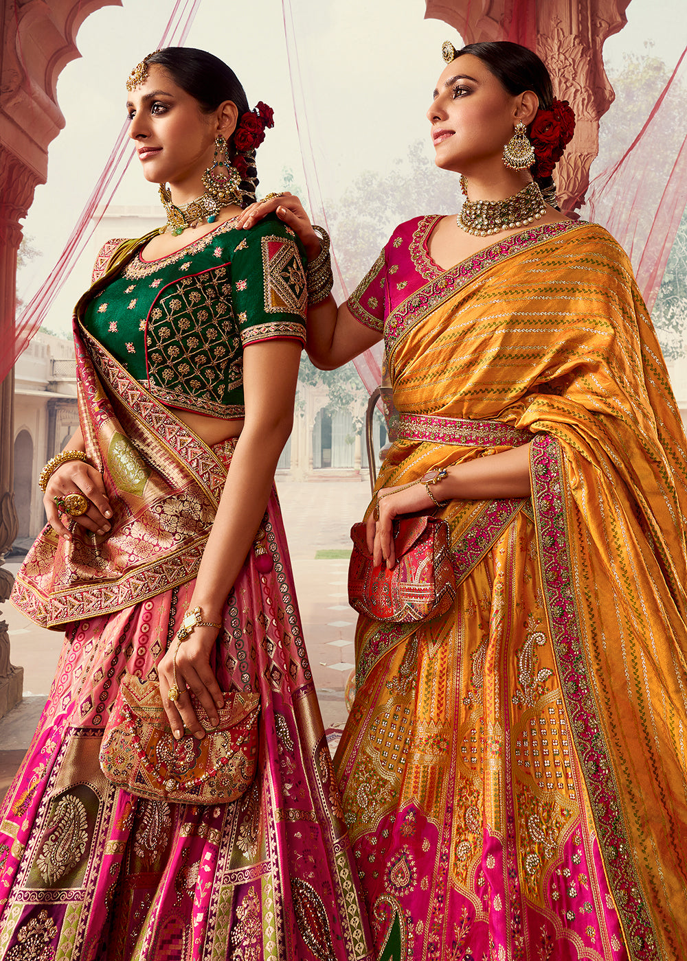 Buy Pink Lehenga Choli for Women Designer Bollywood Lahanga Choli,indian  Function Lehengas,foil Mirror Work Ghagra Choli Party Wear Lengha Online in  India - Etsy