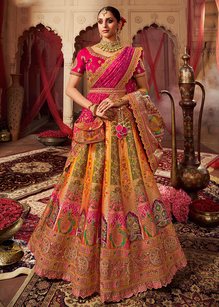 Roop Milan saree showroom ❤️ bridal lehenga ❤️#fypシ #foryou #trending ... |  TikTok