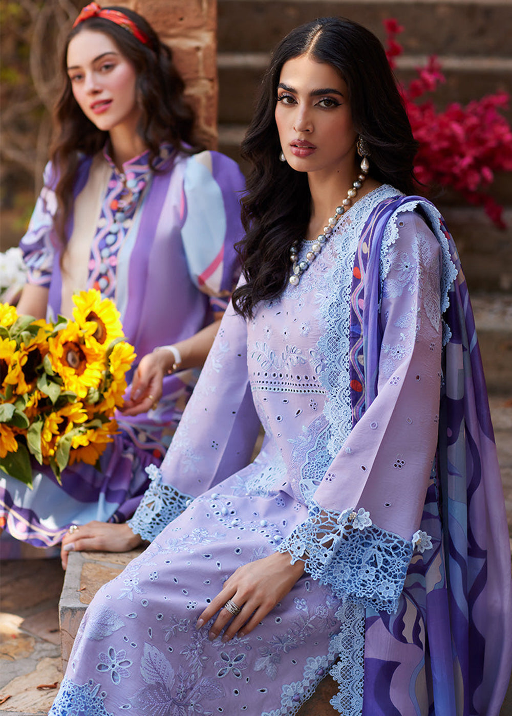 Buy Now Te Amo Luxury Lawn '24 by Mushq | CIAO COUTURE Online at Empress in USA, UK, Canada & Worldwide at Empress Clothing. 