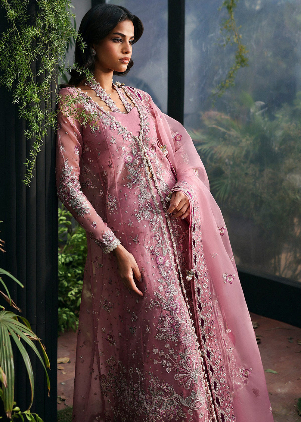 Buy Now La Fuchsia Luxury Formals '25 by Afrozeh | Seraira Online in US, UK, Canada, Germany, Italy, Austria, France, Singapore, UAE & Worldwide at Empress.