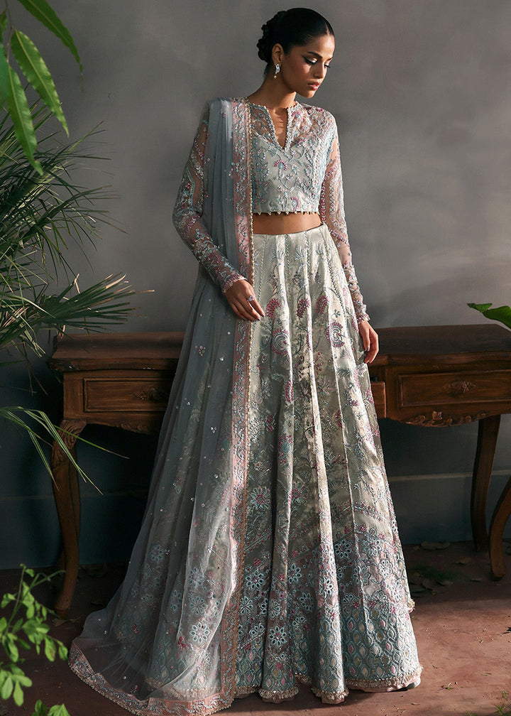Buy Now La Fuchsia Luxury Formals '25 by Afrozeh | Elanora Online in US, UK, Canada, Germany, Italy, Austria, France, Singapore, UAE & Worldwide at Empress.
