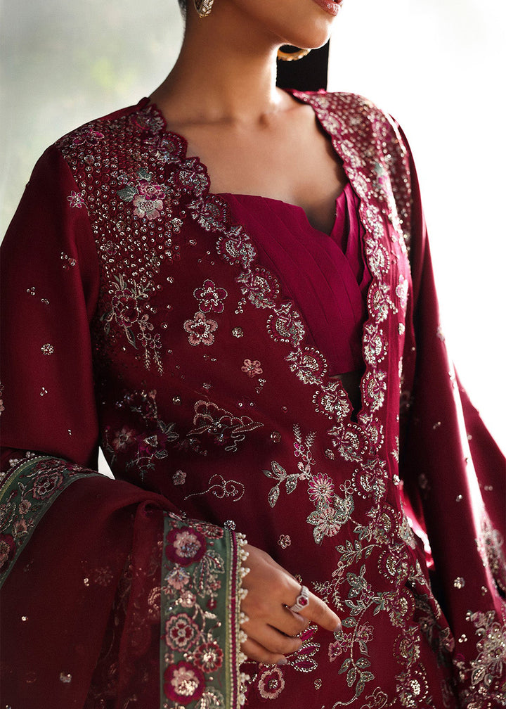 Buy Now La Fuchsia Luxury Formals '25 by Afrozeh | Yalira Online in US, UK, Canada, Germany, Italy, Austria, France, Singapore, UAE & Worldwide at Empress.