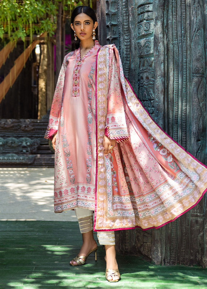 Buy Now Nirvana Unstitched Silk Edit '24 by Mushq | Roseate Online at Empress Online in USA, UK, Canada & Worldwide at Empress Clothing. 