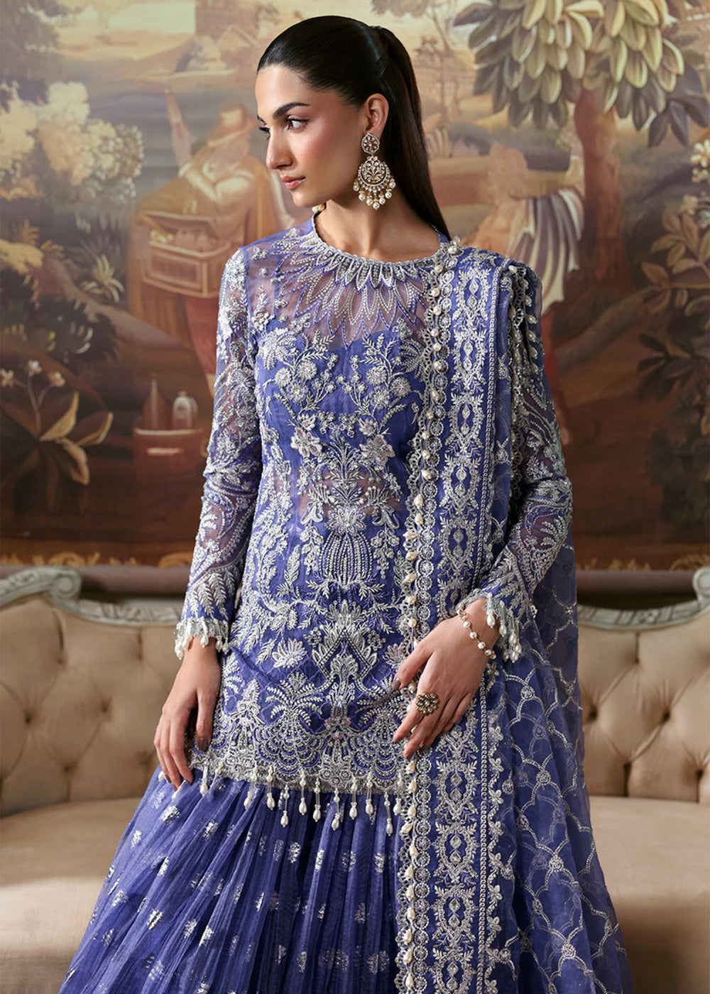 Buy Now Dastangoi Wedding Formals '25 by Afrozeh | Bloomveil Online in USA, UK, Canada, Greece, Germany, Ireland, Italy, UAE, Qatar & Worldwide at Empress.
