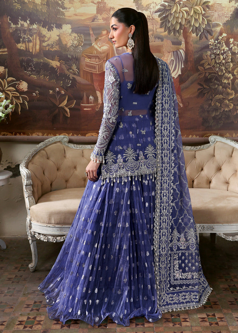 Buy Now Dastangoi Wedding Formals '25 by Afrozeh | Bloomveil Online in USA, UK, Canada, Greece, Germany, Ireland, Italy, UAE, Qatar & Worldwide at Empress.