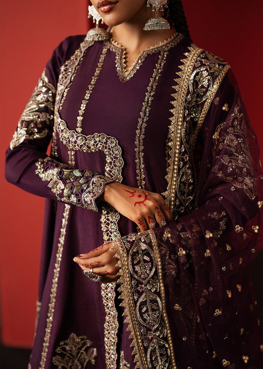 Buy Now Divani The Silk Wedding Edit '25 by Afrozeh | Samarqand Online in USA, UK, Canada, France, Italy, Germany, Greece, Sweden, UAE & Worldwide at Empress.