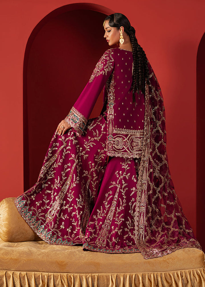 Buy Now Divani The Silk Wedding Edit '25 by Afrozeh | Shamal Online in USA, UK, Canada, France, Italy, Germany, Greece, Sweden, UAE & Worldwide at Empress.