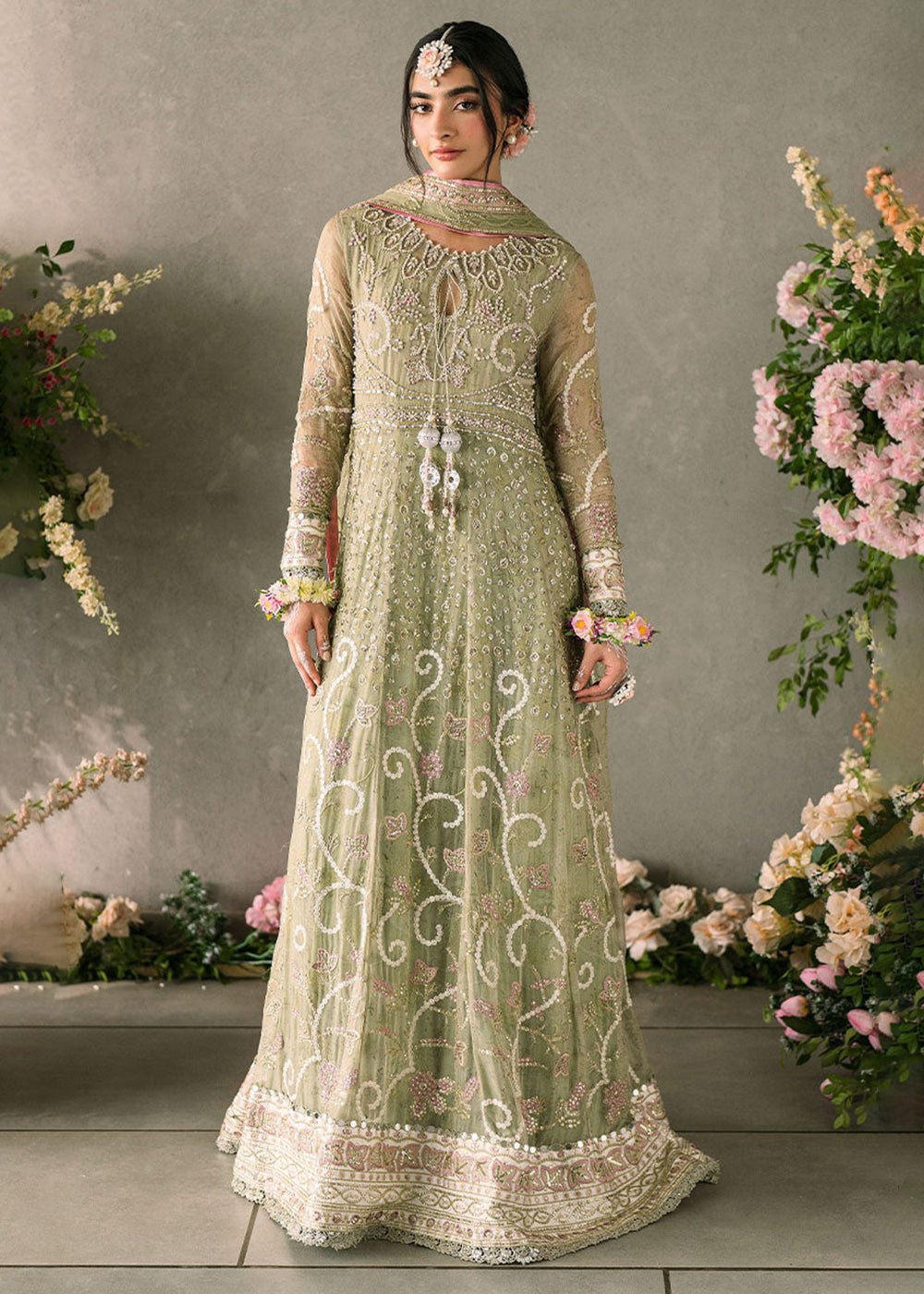 Buy Now Mastani Evening Luxury Chiffon '24 by Mushq | Namar Online at Empress Online in USA, UK, France, UAE, Canada & Worldwide at Empress Clothing.