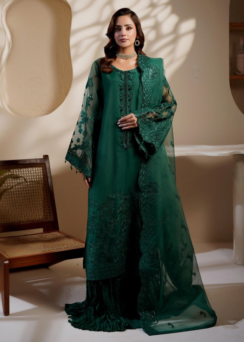 Buy Now Noir Luxe Formals '25 by Maryam's | MERSERA - 1403 Online in USA, UK, Canada, Greece, Germany, Ireland, Italy, Greece, Sweden & Worldwide at Empress.