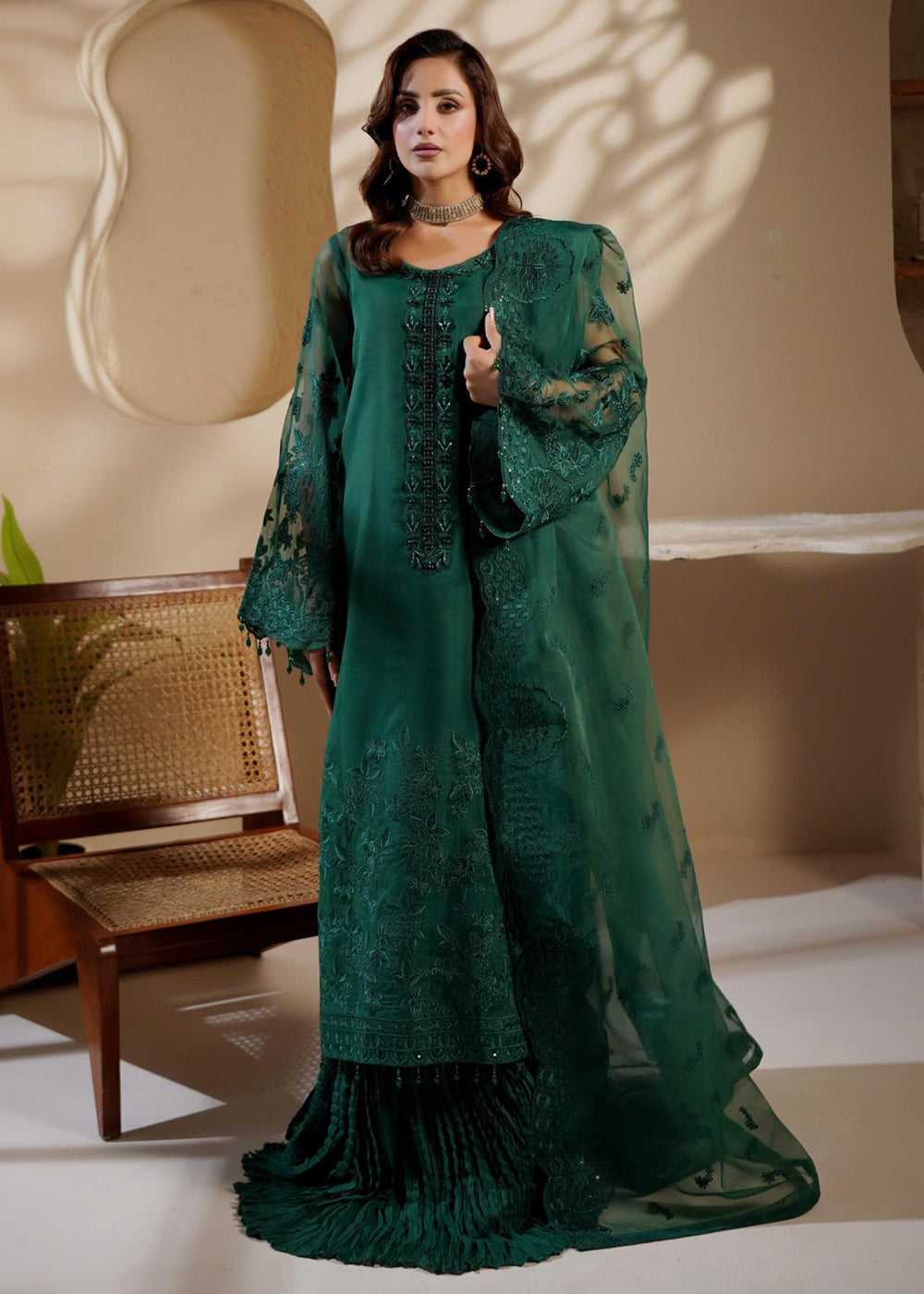 Buy Now Noir Luxe Formals '25 by Maryam's | MERSERA - 1403 Online in USA, UK, Canada, Greece, Germany, Ireland, Italy, Greece, Sweden & Worldwide at Empress.