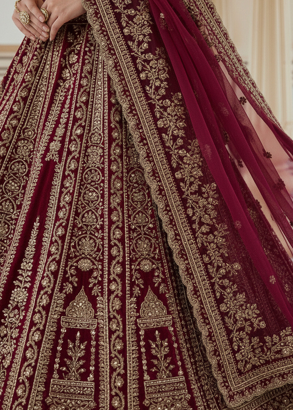 Buy Now Premium Silk Designer Pink Bridal Lehenga Online in US, UK, Canada, France, Germany, Sweden, Greece, Denmark, Spain, Africa, UAE & Worldwide at Empress.
