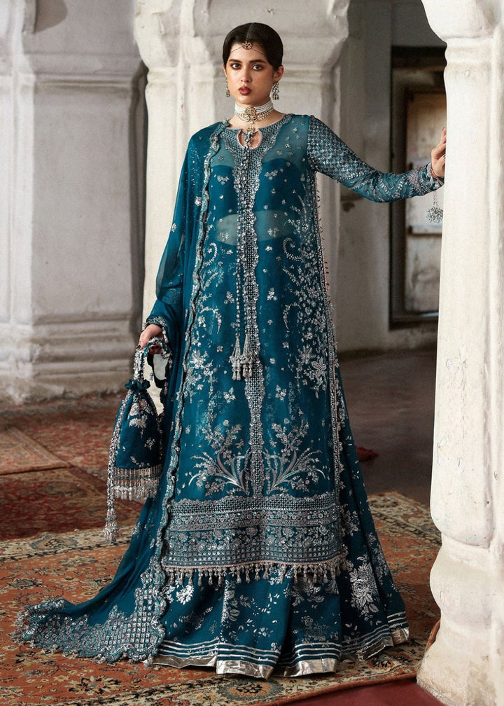 Buy Now Mussarat Wedding Formals by Hussain Rehar | Zebunisa Online in US, UK, Canada, France, Italy, Germany, Greece, Sweden, Africa & Worldwide at Empress.