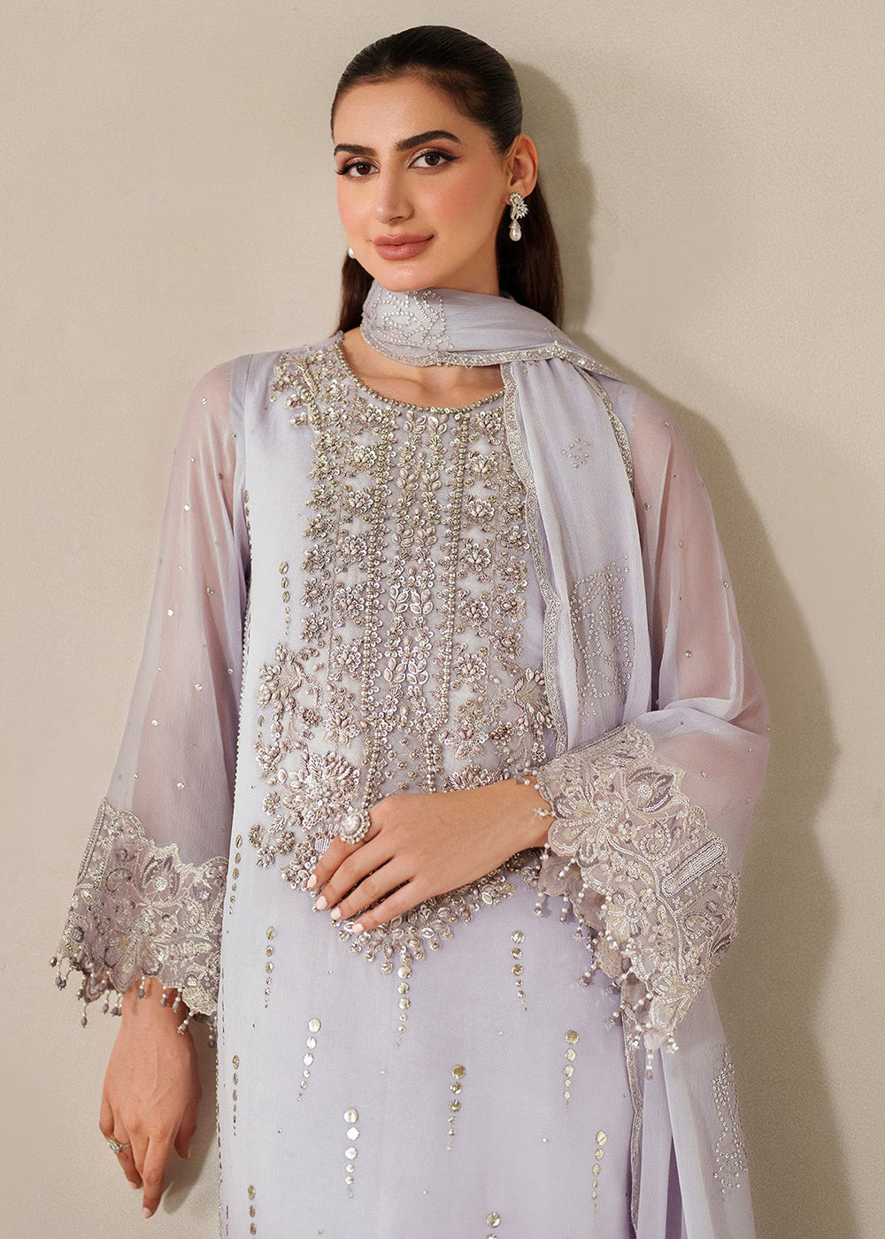 Buy Now Reena Handwork Luxury Chiffon '25 by Alizeh | AF-4050 Feeha Online in USA, UK, Canada, France, Italy, Germany, Greece, Ireland & Worldwide at Empress.