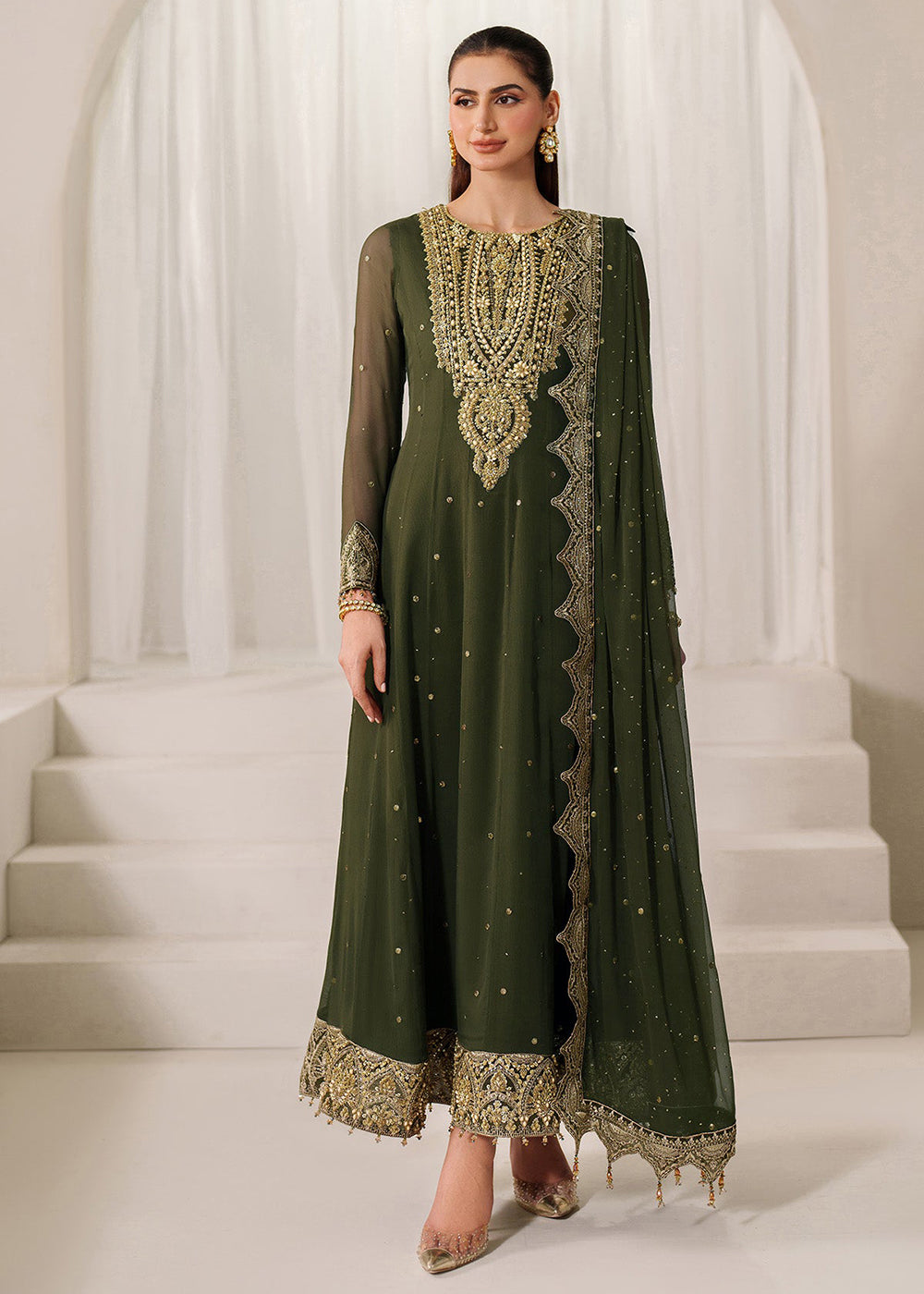 Buy Now Reena Handwork Luxury Chiffon '25 by Alizeh | AF-4051 Rekha Online in USA, UK, Canada, France, Italy, Germany, Greece, Ireland & Worldwide at Empress.