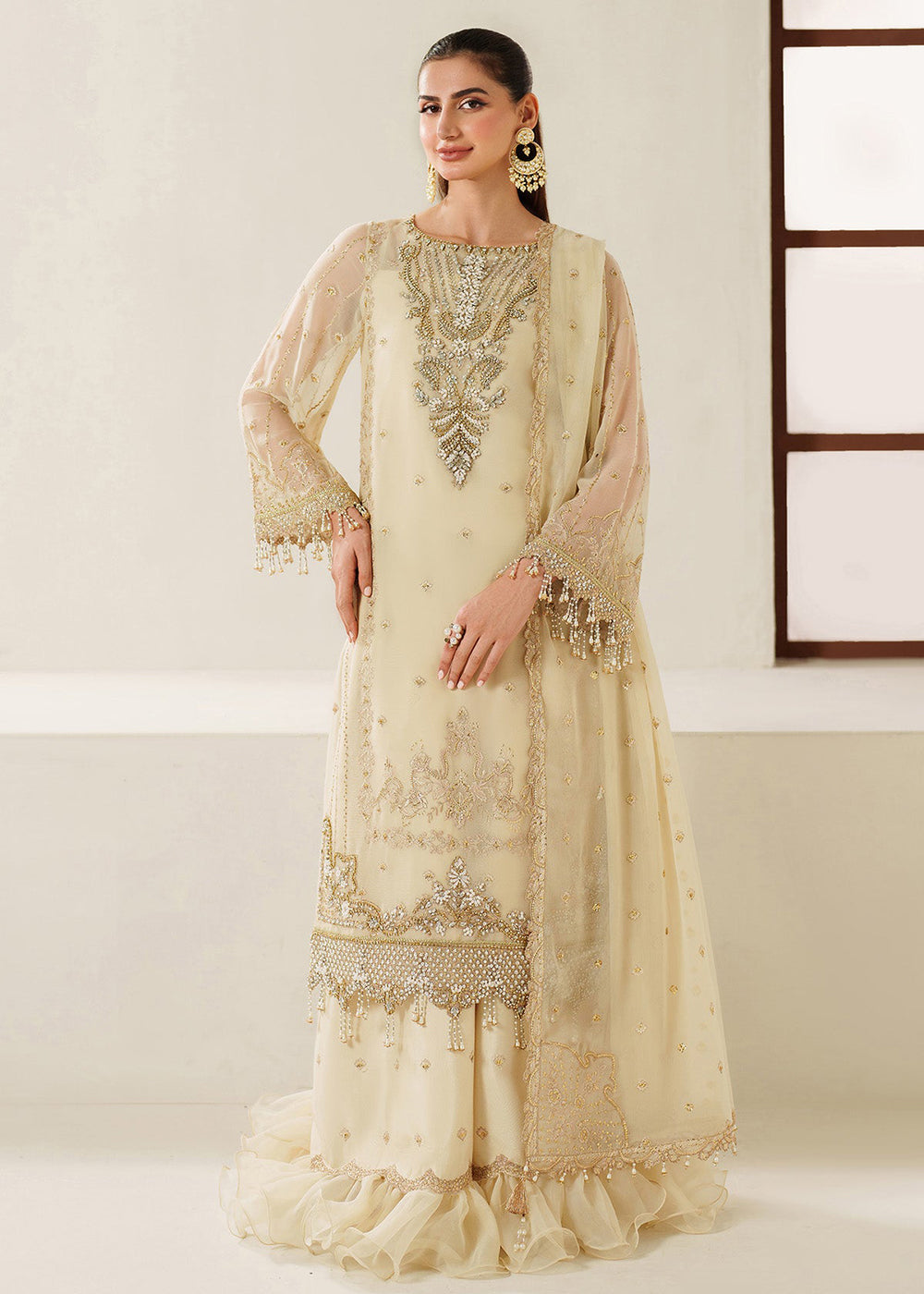 Buy Now Reena Handwork Luxury Chiffon '25 by Alizeh | AF-4052 Parnoor Online in USA, UK, Canada, France, Italy, Germany, Greece, Ireland & Worldwide at Empress.