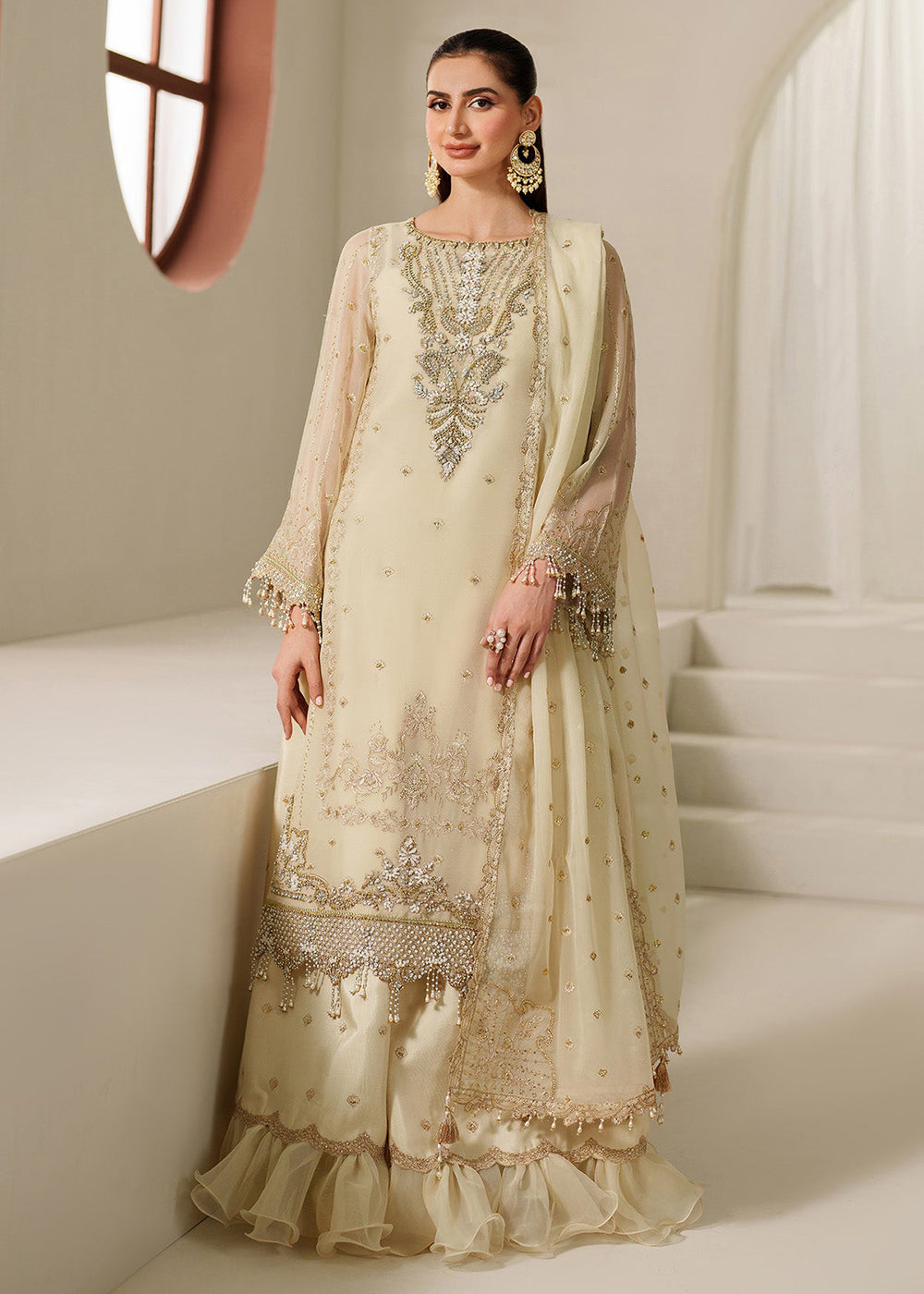 Buy Now Reena Handwork Luxury Chiffon '25 by Alizeh | AF-4052 Parnoor Online in USA, UK, Canada, France, Italy, Germany, Greece, Ireland & Worldwide at Empress.