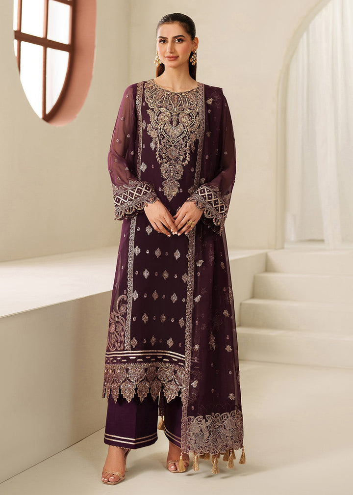 Buy Now Reena Handwork Luxury Chiffon '25 by Alizeh | AF-4053 Tehwar Online in USA, UK, Canada, France, Italy, Germany, Greece, Ireland & Worldwide at Empress.