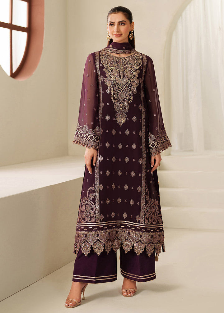 Buy Now Reena Handwork Luxury Chiffon '25 by Alizeh | AF-4053 Tehwar Online in USA, UK, Canada, France, Italy, Germany, Greece, Ireland & Worldwide at Empress.