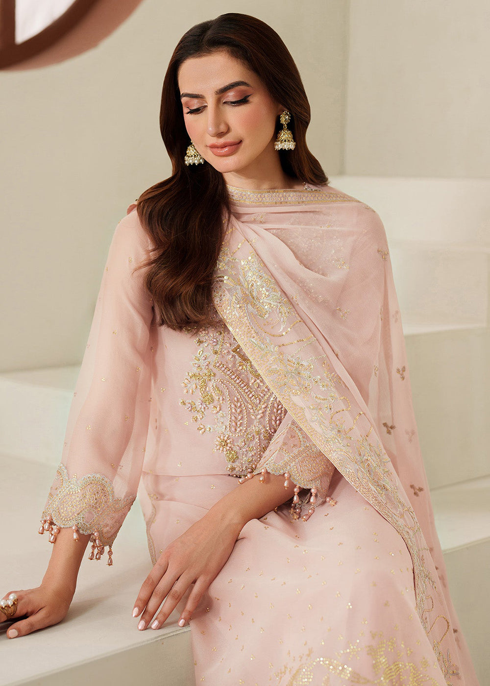 Buy Now Reena Handwork Luxury Chiffon '25 by Alizeh | AF-4054 Zyla Online in USA, UK, Canada, France, Italy, Germany, Greece, Ireland & Worldwide at Empress.