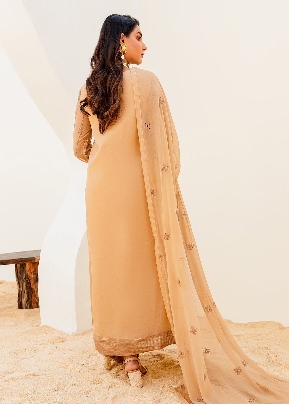 Buy Now Sejal Luxury Formals 2023 by Maryum & Maria | DESERT DUST (QS23-501) Online in USA, UK, Canada & Worldwide at Empress Clothing.