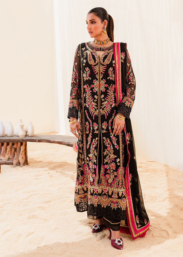 Buy Now Sejal Luxury Formals 2023 by Maryum & Maria | BLACK IRIS (QS23-507) Online in USA, UK, Canada & Worldwide at Empress Clothing. 