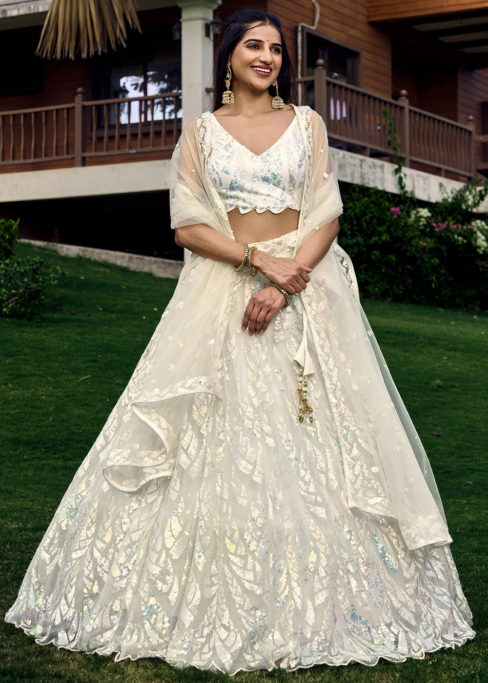 india white dress Transform Your Bridal Look with a Beautiful for Indian Wedding Festivities everyday wear Buy White Womens Gowns Online