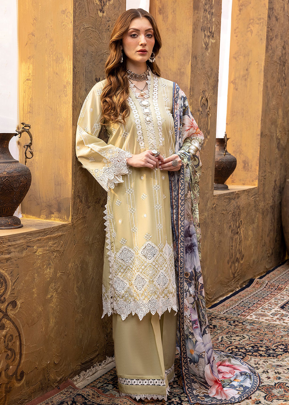 Buy Now Adan's Libas Embroidered Lawn 2024 by Ayesha Zia | 5513 Online at Empress Online in USA, UK, Canada & Worldwide at Empress Clothing.
