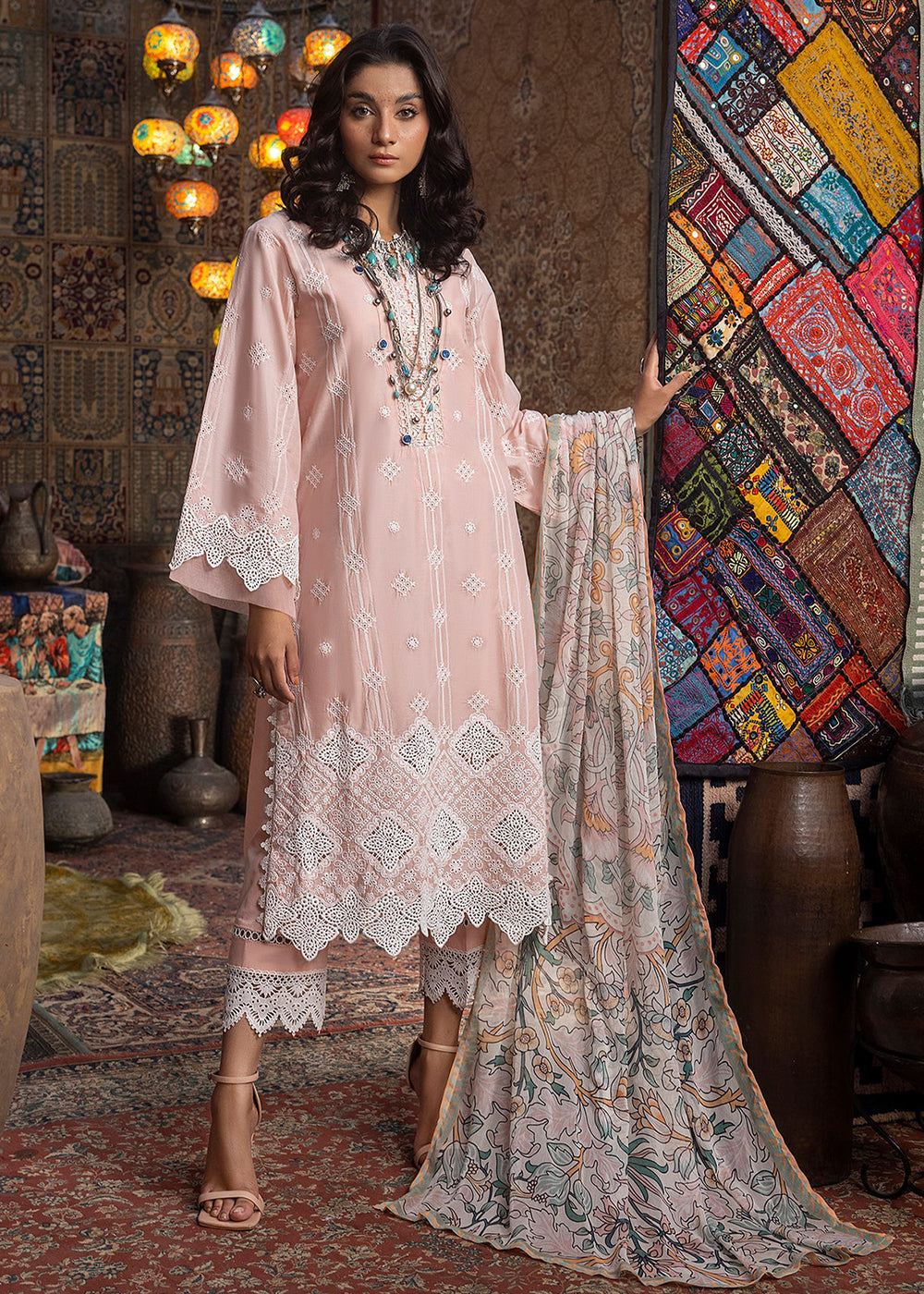Buy Now Adan's Libas Embroidered Lawn 2024 by Ayesha Zia | 5521 Online at Empress Online in USA, UK, Canada & Worldwide at Empress Clothing. 