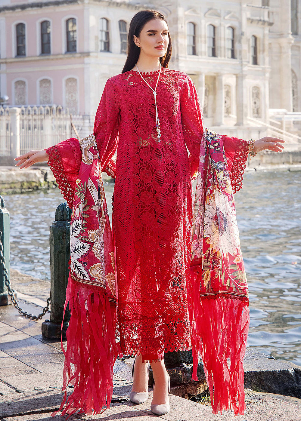 libas party wear dress THE LIBAS COLLECTION AD 047 YELLOW GOWN