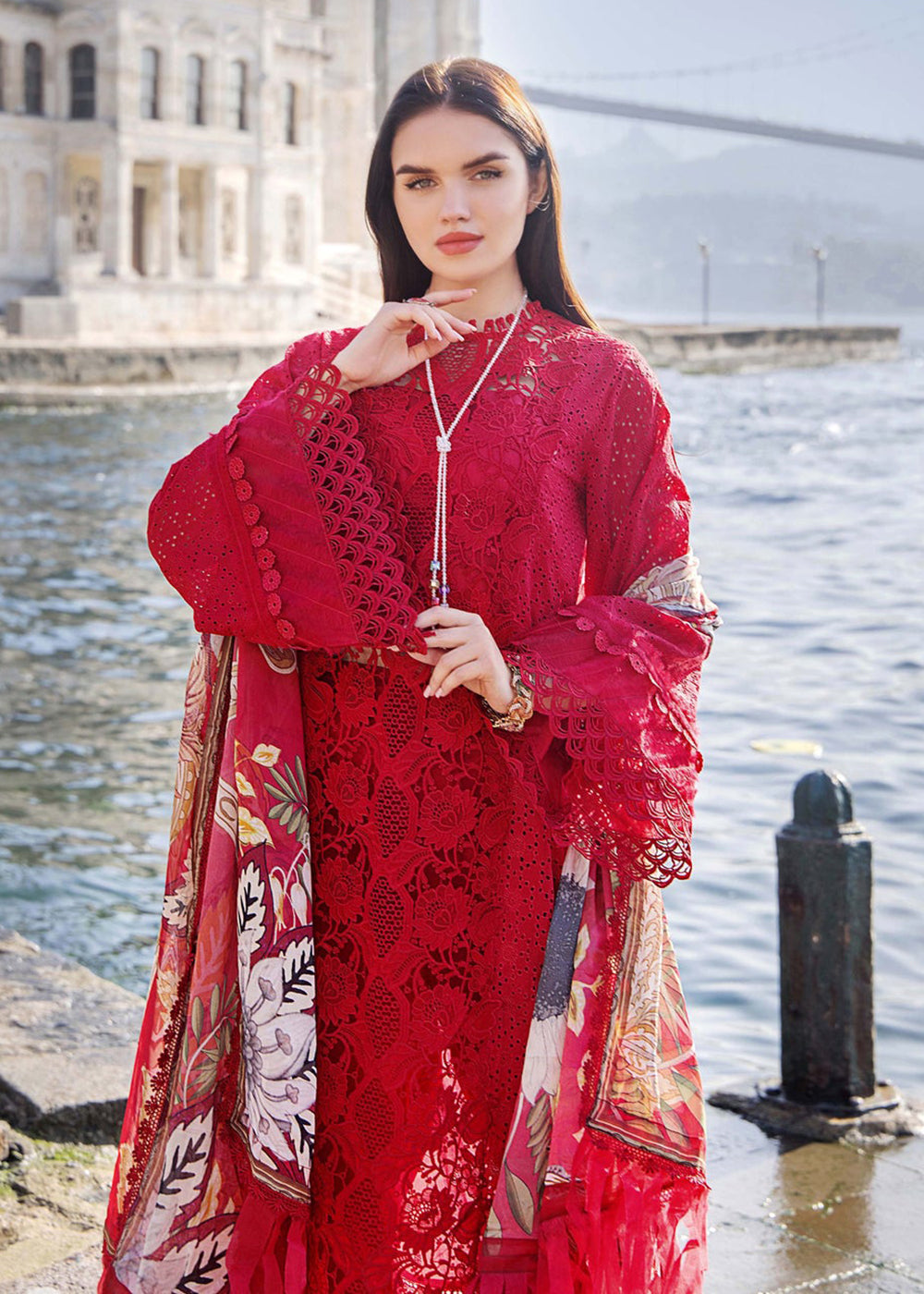 Buy Now Adan's Libas Embroidered Lawn 2024 by Irha Zia | 5543 Online at Empress Online in USA, UK, Canada & Worldwide at Empress Clothing.