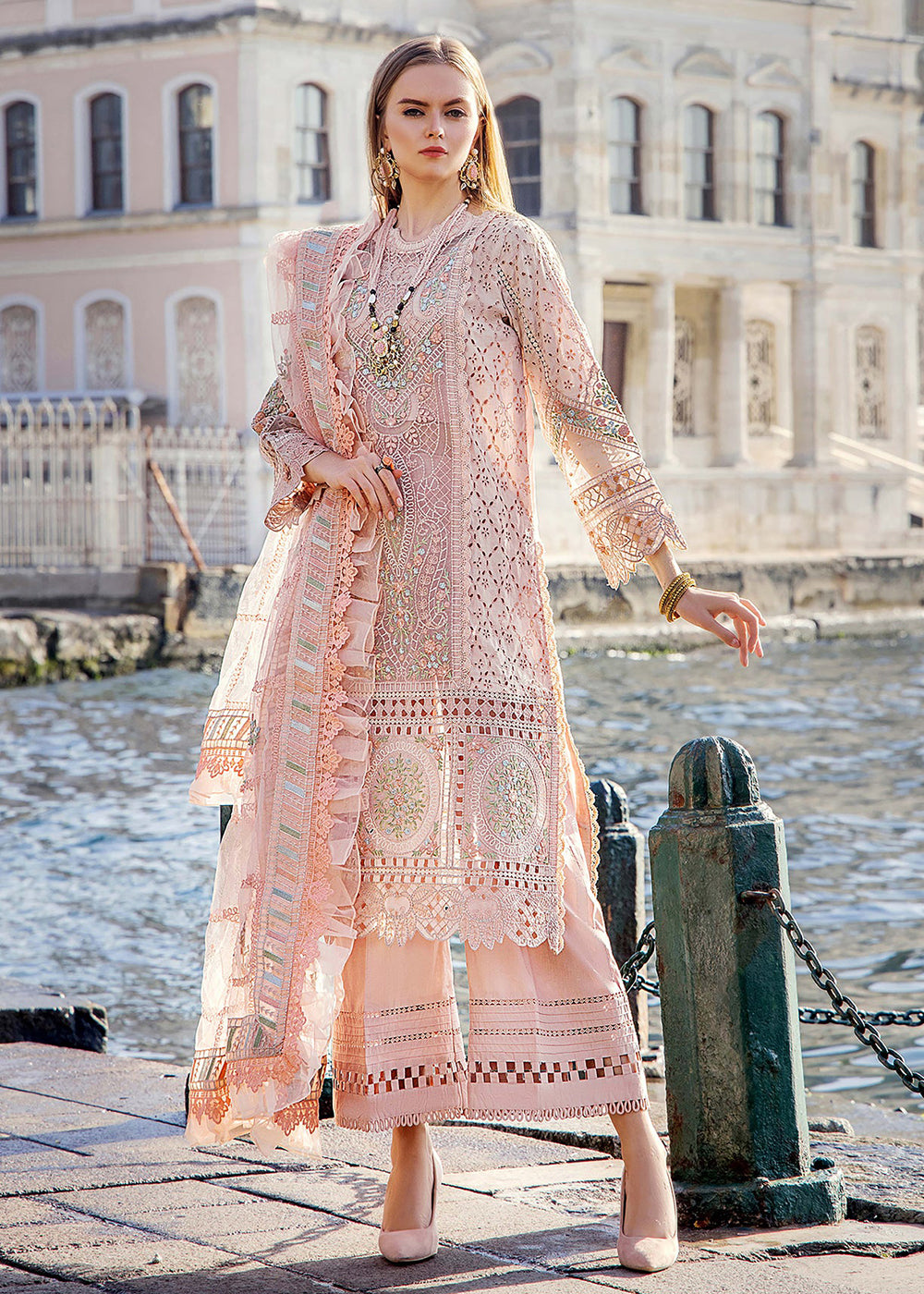 Buy Now Adan's Libas Embroidered Lawn 2024 by Irha Zia | 5546 Online at Empress Online in USA, UK, Canada & Worldwide at Empress Clothing.