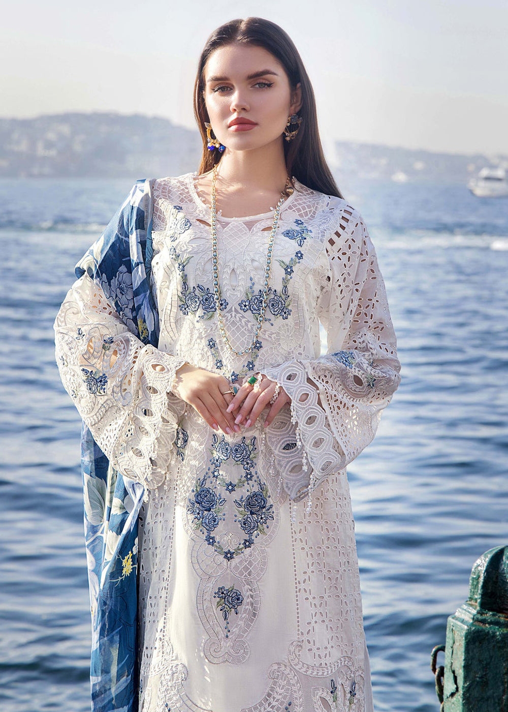 Buy Now Adan's Libas Embroidered Lawn 2024 by Irha Zia | 5550 Online at Empress Online in USA, UK, Canada & Worldwide at Empress Clothing.